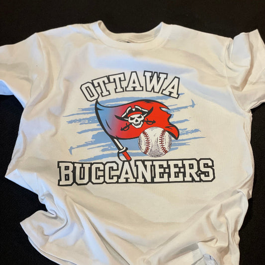 Ottawa Buccaneers Baseball ⚾️ Tee