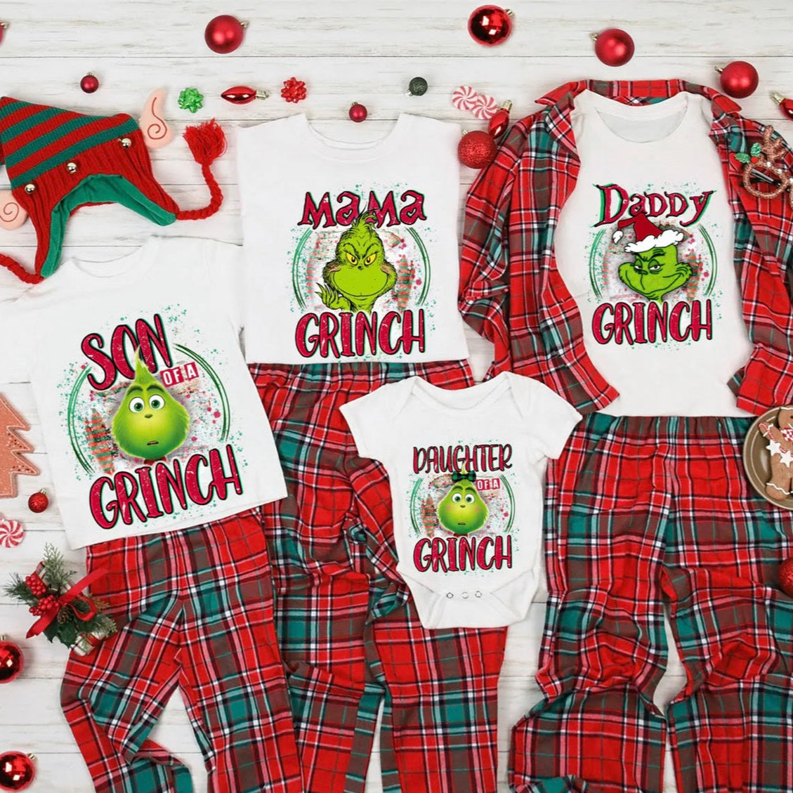 Grinch family shirts