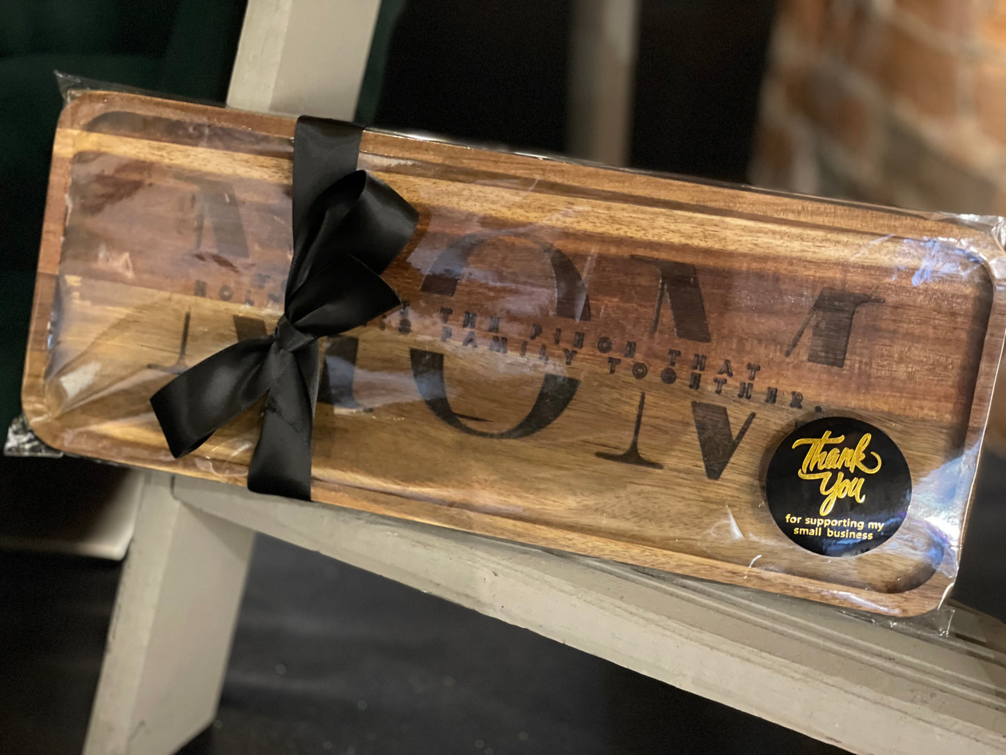 Mom Piece That Holds Us Together Catch All Tray