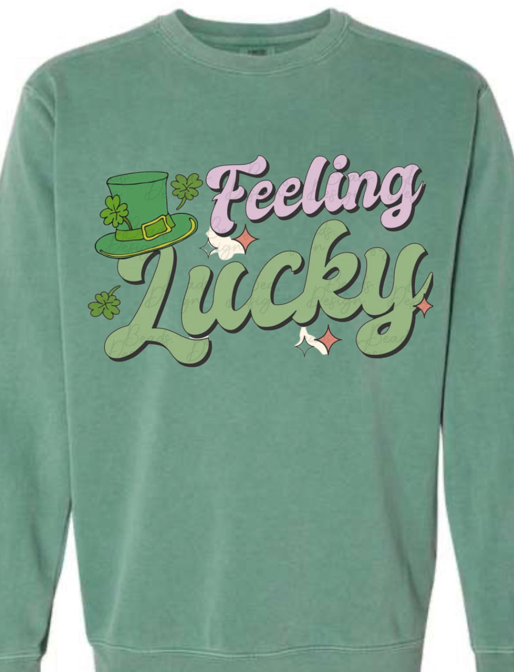 FEELING LUCKY 🍀 St Patty’s Day Graphic