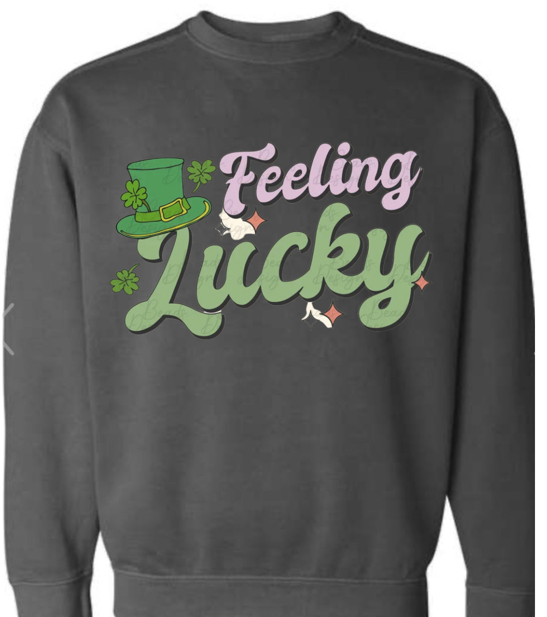 FEELING LUCKY 🍀 St Patty’s Day Graphic