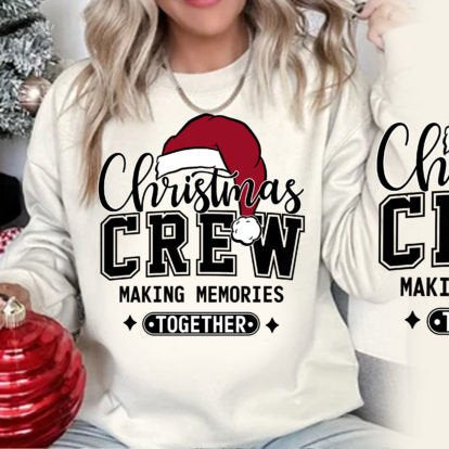 Christmas Crew Making Memories Crewneck