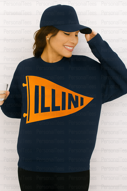 Custom School Fall Sports Pennants