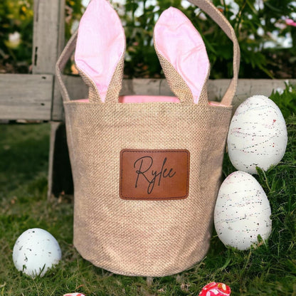 Linen Easter Basket