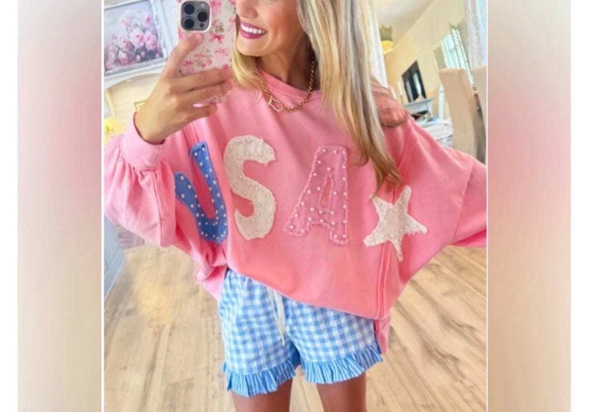Pearl USA Oversized Sweatshirt
