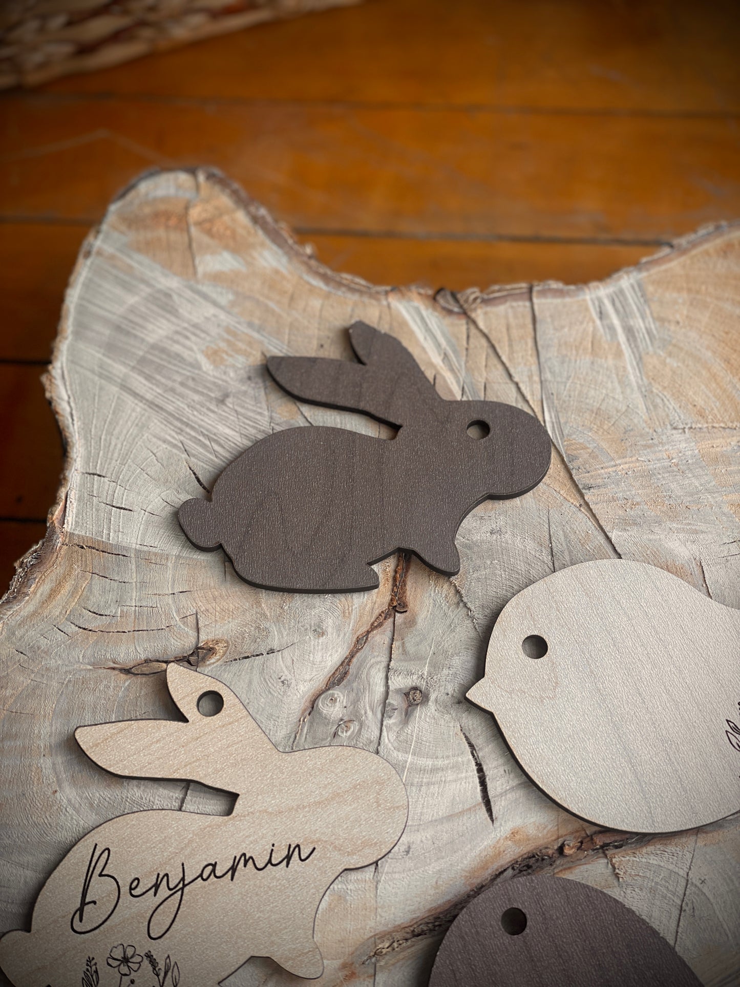 Engraved Easter Basket Tags