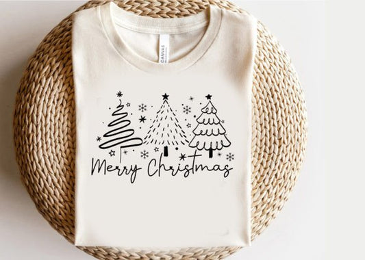 Short Sleeve Tee Merry Christmas